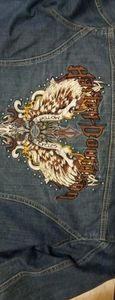 Harley Davidson. Jean jacket